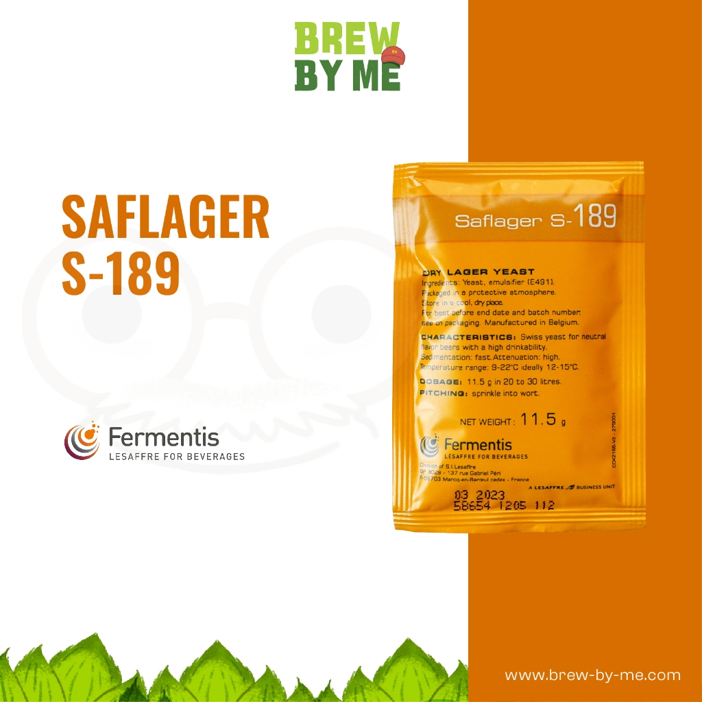 ยีสต์หมักเบียร์ Saflager S-189 – Fermentis | Shopee Thailand