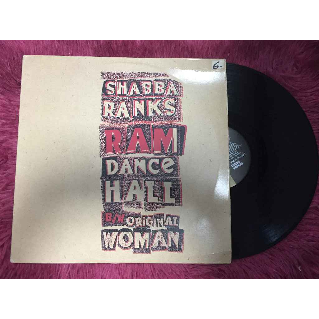 Shabba Ranks – Ram Dancehall ขนาด 12 นิ้ว LP A143 | Shopee Thailand