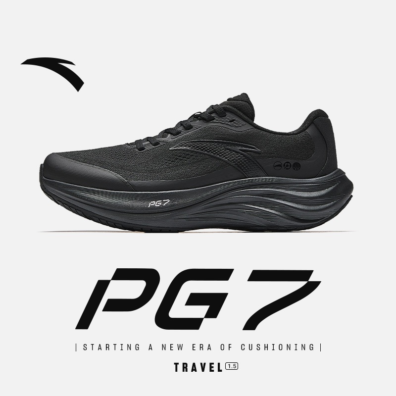 ANTA Travel 1.5 PG7 รองเท้าวิ่งคุชชั่นผู้ชาย 2E Widefoot รองเท้ากีฬา 1125A5508 Official Store