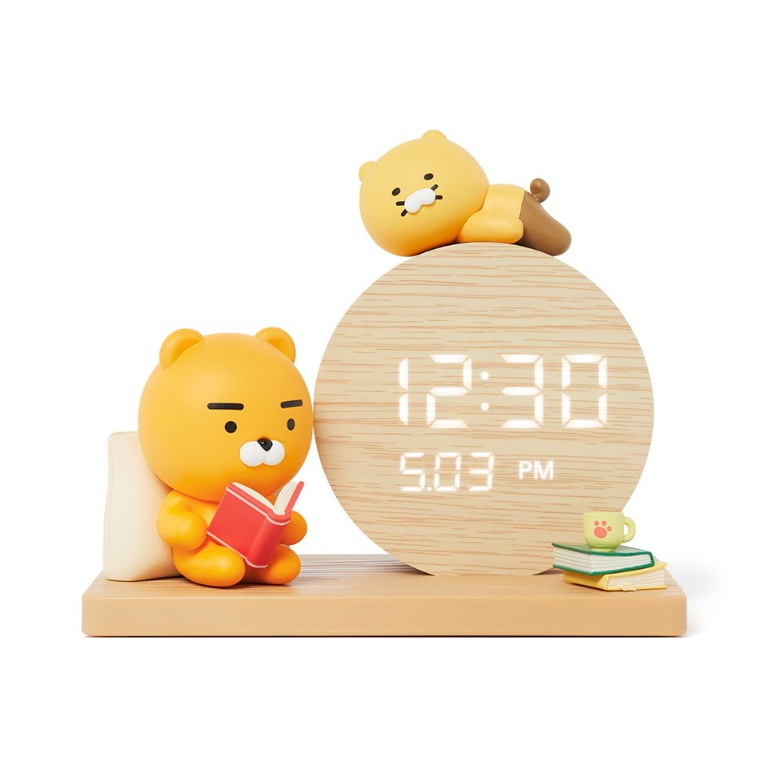 KAKAO Tabletop Electronic Clock - Ryan & Choonsik นาฬิกาตั้งโต๊ะ ...