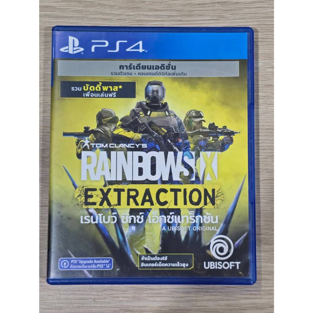 Ps4 Rainbow six extractioin มือ2 z3(asia) รองรับภาษาไทย พร้อมส่ง ...