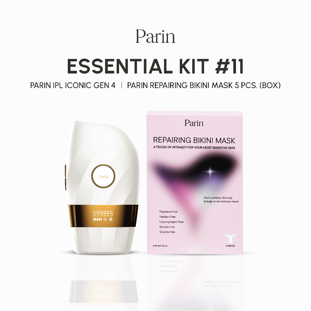 Parin Essential Kit #11 คู่หู DUO ดูแลจุดซ่อนเร้น เครื่องกำจัดขน IPL ...