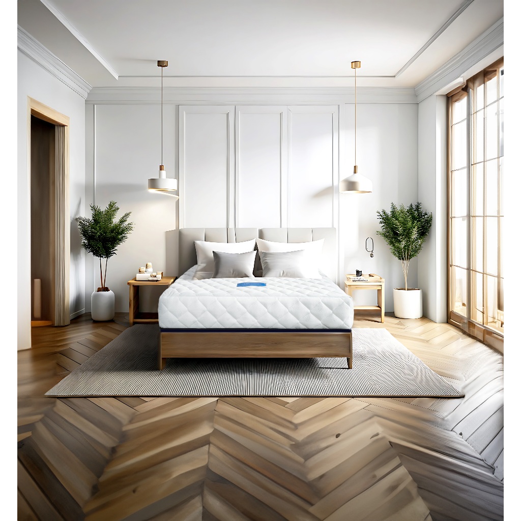 Solomon mattress รุ่น Mother ที่นอนสปริงเสริมยางพาราอัด หนา 10 นิ้ว รองรับสรีระ ลดอาการปวดหลัง
