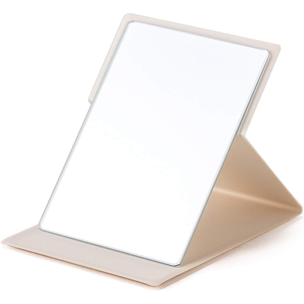 Japanese Folding Makeup Mirror – Portable Tabletop Mirror, Travel Vanity Mirror With Adjustable Angle - View #11