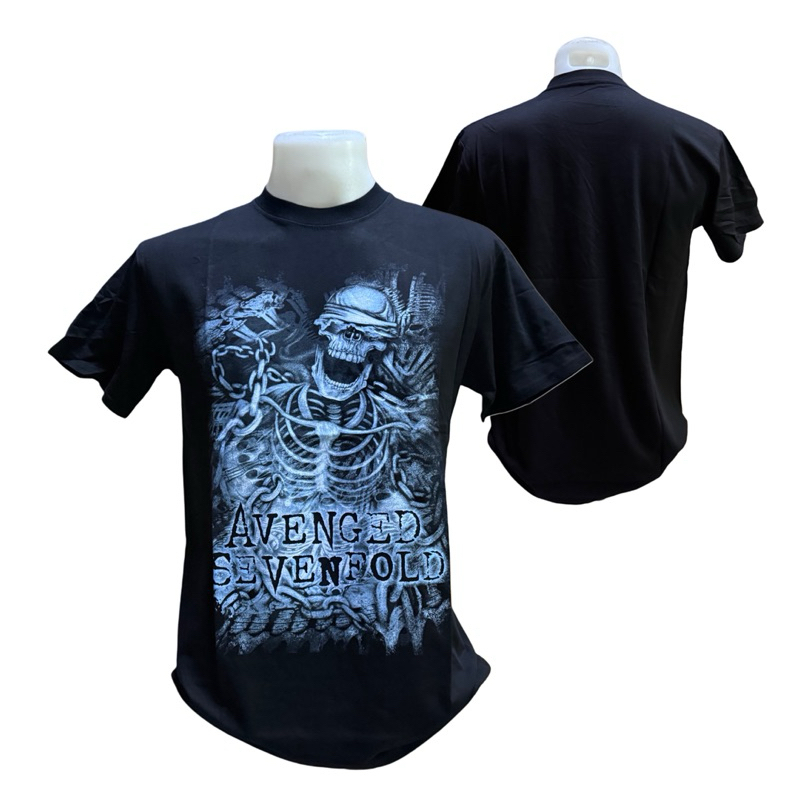 Bravado Maglietta Uomo Avenged Sevenfold - Chained - Nero, Taglia XL