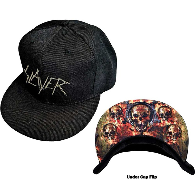 sudadera con capucha para hombre Slayer - Scratchy - Logo - NEGRO
