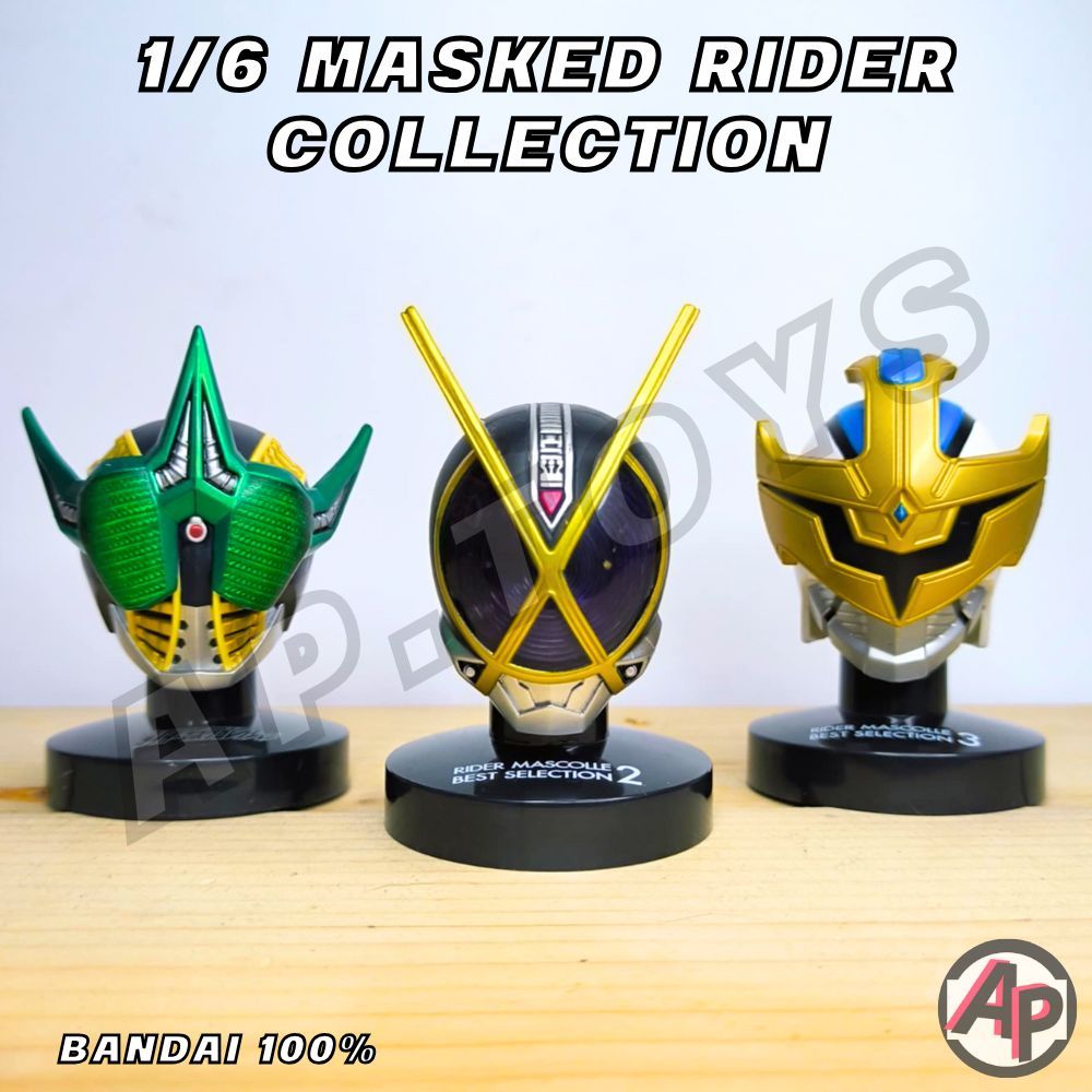 1/6 MASKED RIDER COLLECTION หัวไรเดอร์ [โมเดล มาสไรเดอร์ คาเมนไรเดอร์ ...