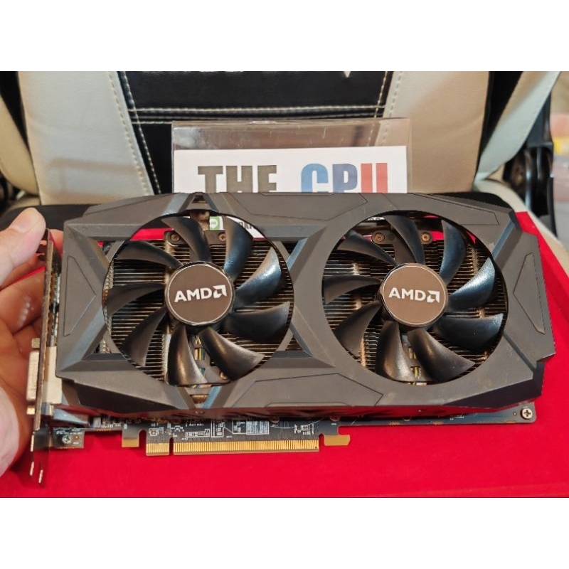 การ์ดจอ PWC AMD RX580 4GB แรงกว่า GTX1060 3GB | Shopee Thailand