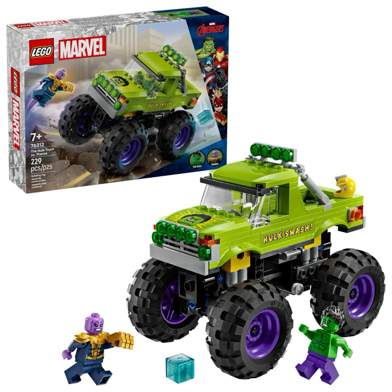 Lego Mavel 76312 The Hulk Truck vs. Thanos | Shopee Thailand