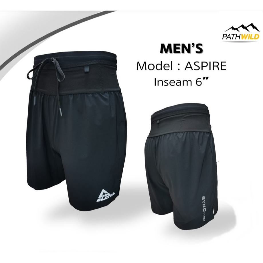 SYNC ULTRA ASPIRE Running Shorts กางเกงวิ่งขาสั้น สำหรับทั้งชายและหญิง ...
