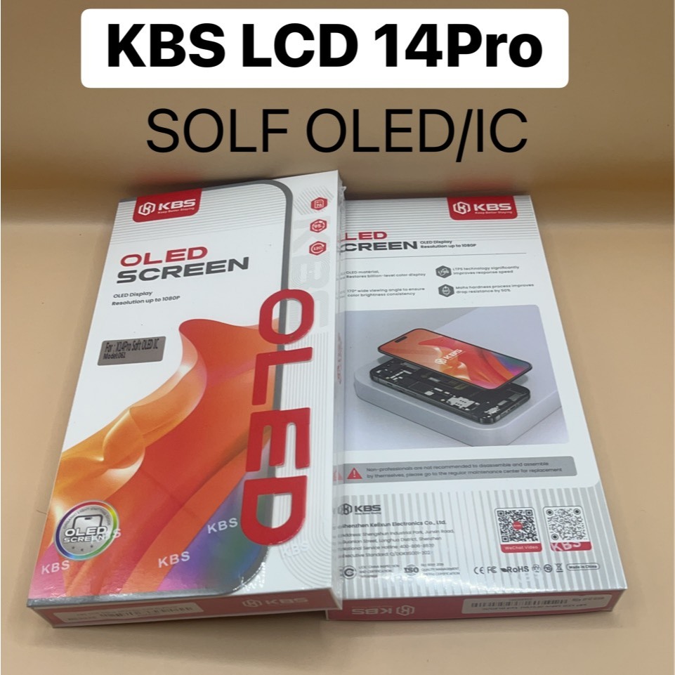 KBS LCD Display 14pro OLED IC จอ+ทัช แถมฟรีฟิล์มกันรอย+ชุดไขควง ...