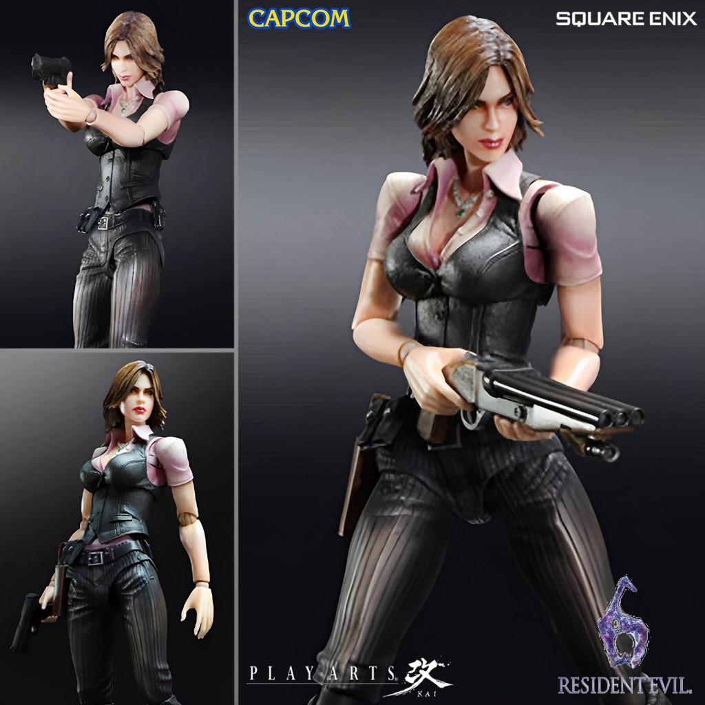 งานแท้ Square Enix Play Arts Kai Capcom Resident Evil 6 เรซิเดนต์อีวิล ...