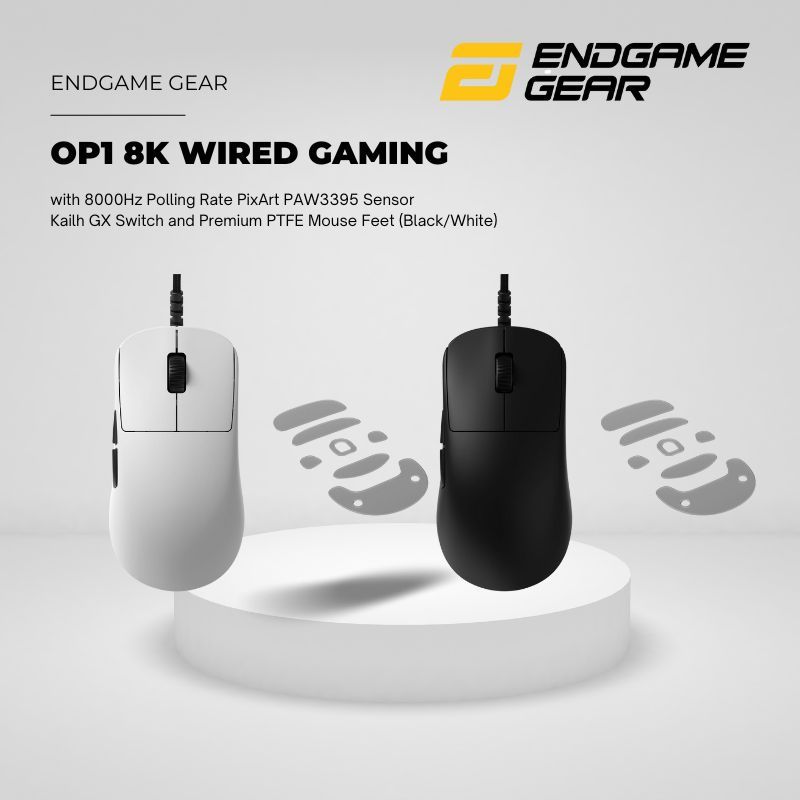 エンドゲームギア(Endgame Gear) OP1 8K 有線 ゲーミングマウス 8000Hz