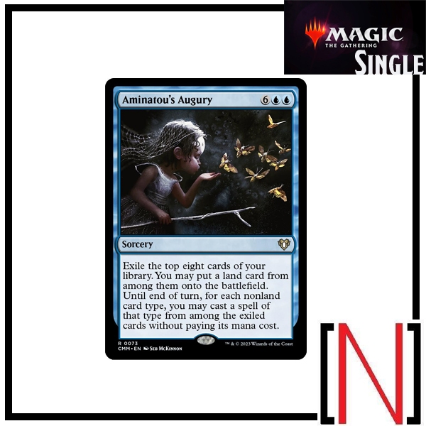 Magic: The Gathering – Aminatou's Augury (Commander 2018) – Einzelkarte Selten