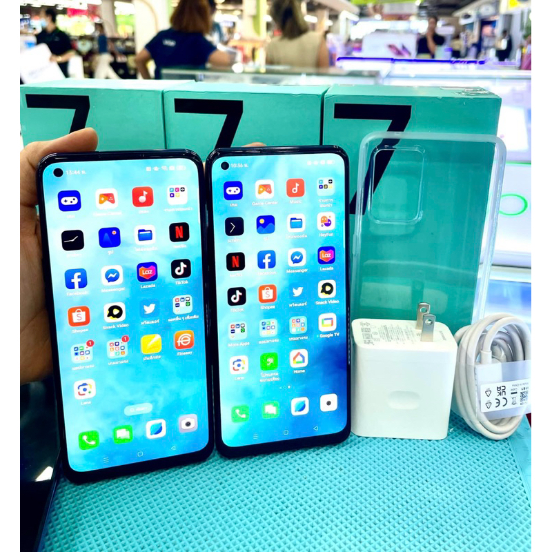 OPPO Reno7 5G 8/256 CPH2371 สินค้าตัวโชว์ เคลียร์สต็อกจากศูนย์ไทย สภาพ ...