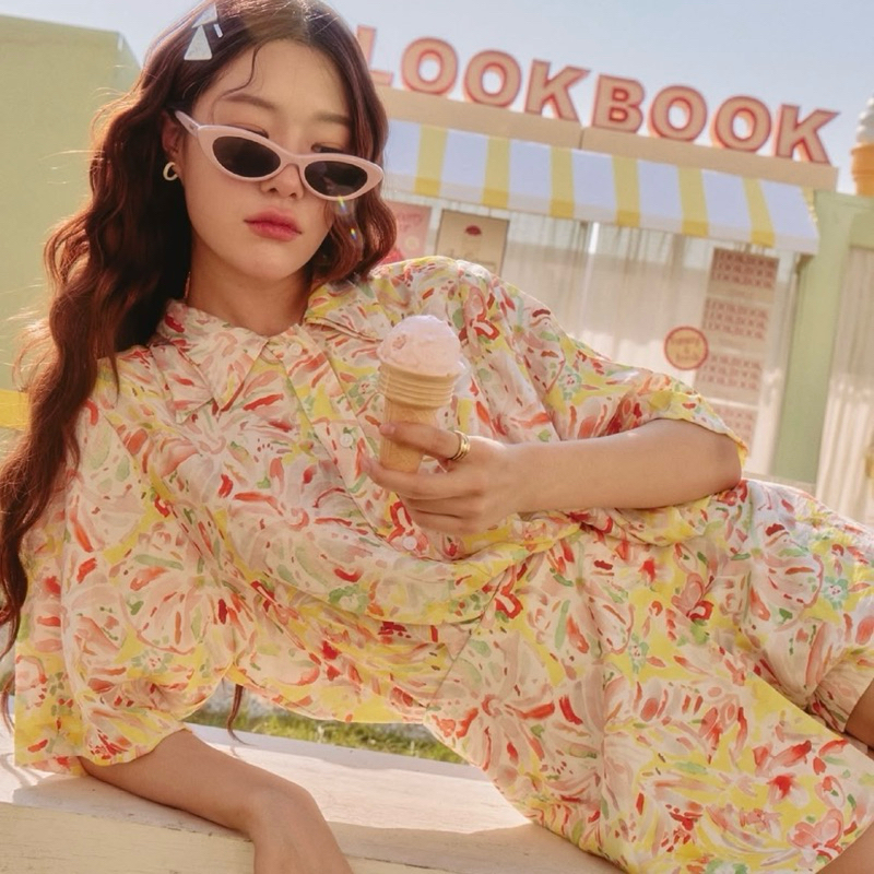 ส่งต่อ lookbooklookbook layla x geneva size L | Shopee Thailand