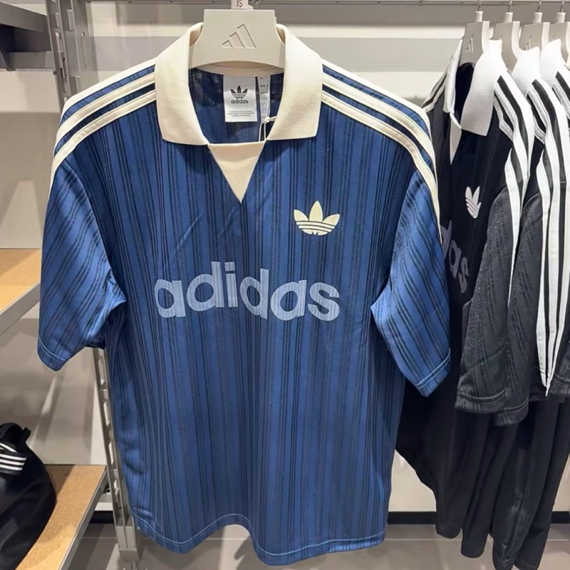 トップス [ADIDAS ] Collared Goalie Top : 3color Collared_Goalie_Top_Black_JX89