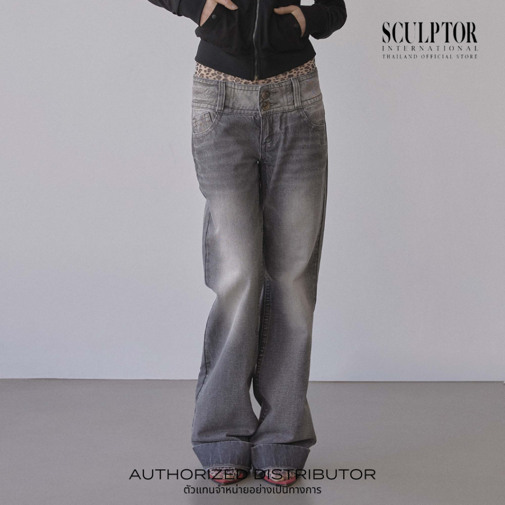 SCULPTOR® กางเกงยีนส์ Union Jack Engineered Denim | Shopee Thailand