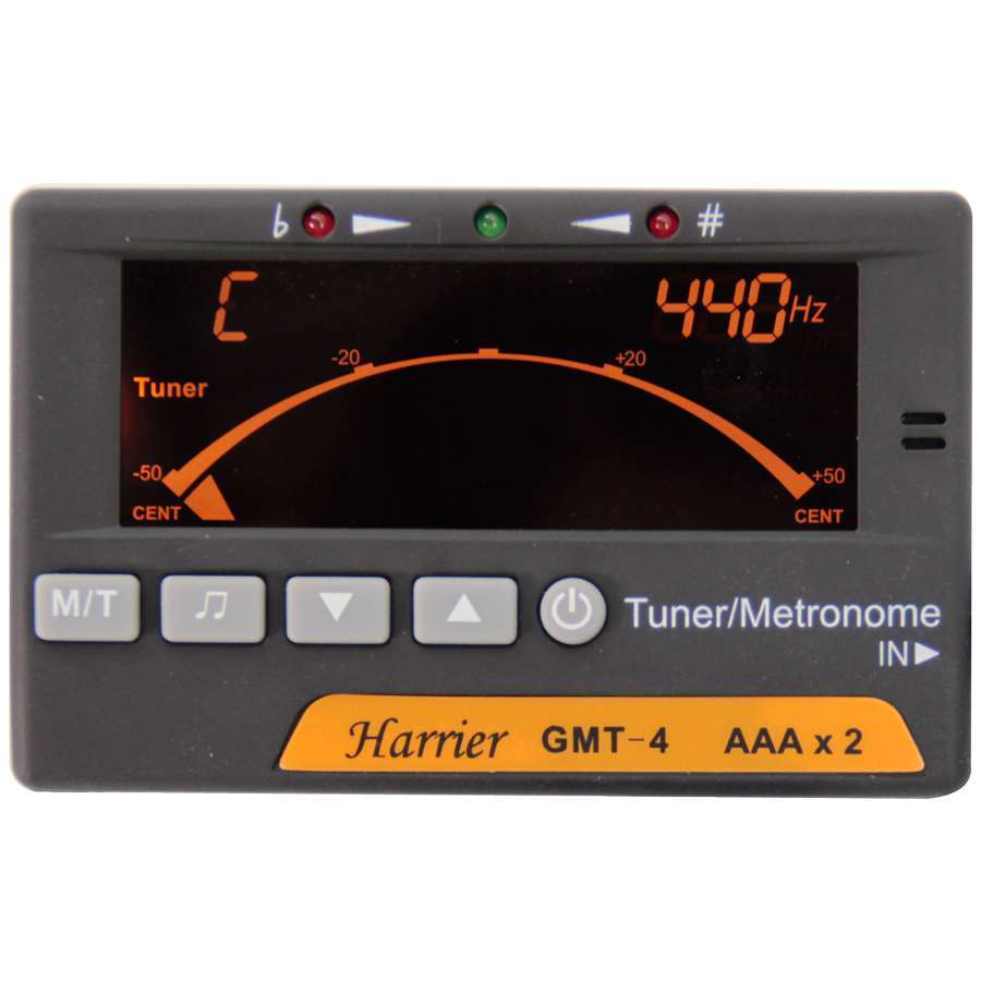 จูนเนอร์เครื่องตั้งสายกีตาร์ 3in1 Harrier GMT-4 มี จูนเนอร์ Metronome ...
