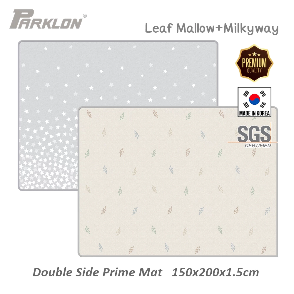 PARKLON แผ่นรองคลานรุ่น PE Double Sided Prime Mat ขนาด 150x200 ซม. หนา 1.5 ซม. ลายสองด้าน