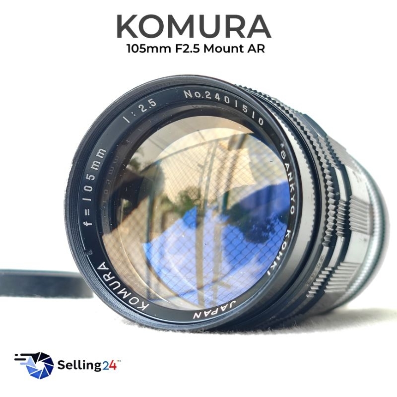 OH済 SANKYO-KOKI KOMURA 105mm F2.5 M42 KO1053510107.jpg