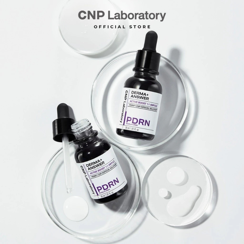 CNP LABORATORY Derma Answer Active Boost PDRN Ampule & Propolis Ampule ...