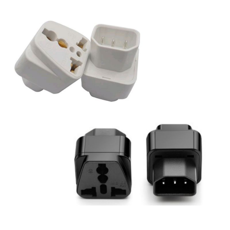 UPS ADAPTER UPS/หัวแปลง ปลั๊กups IEC To 3 PIN ปลั๊ก APC (ราคาต่อ 1ชิ้น ...
