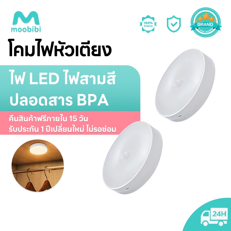 1 ชิ้น Magnetic Motion Sensor Night Light Usb ชาร์จไร้สาย Body ...
