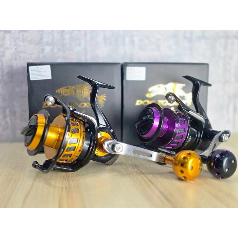 รอก Gmax DOG TOOTH 2025 รอกสปินนิ่ง รอกรับน้ำหนักปลา 40-50 kg รอกตก ...
