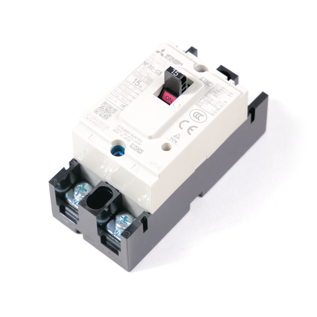 MITSUBISHI เบรกเกอร์ 2P 15A รุ่น NF30-CS | Shopee Thailand