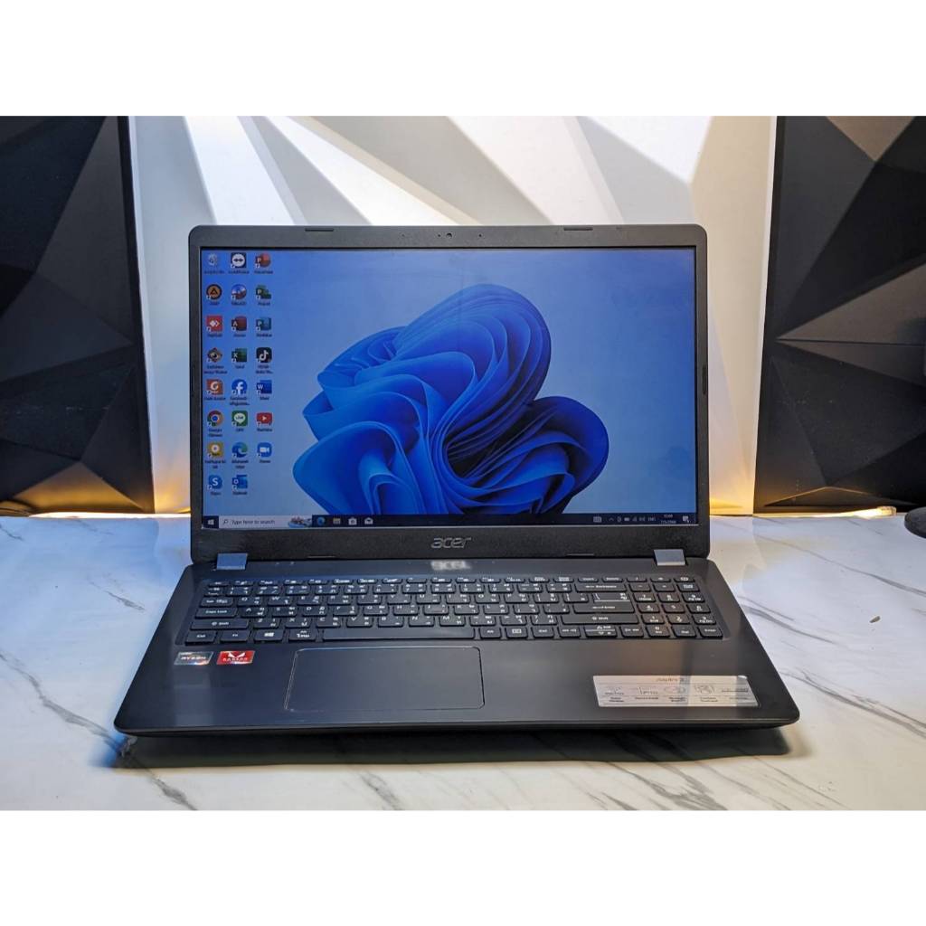 second hand notebook Acer Aspire A315-42 สเปก AMD Ryzen 5 3500 Ram 8 GB ...