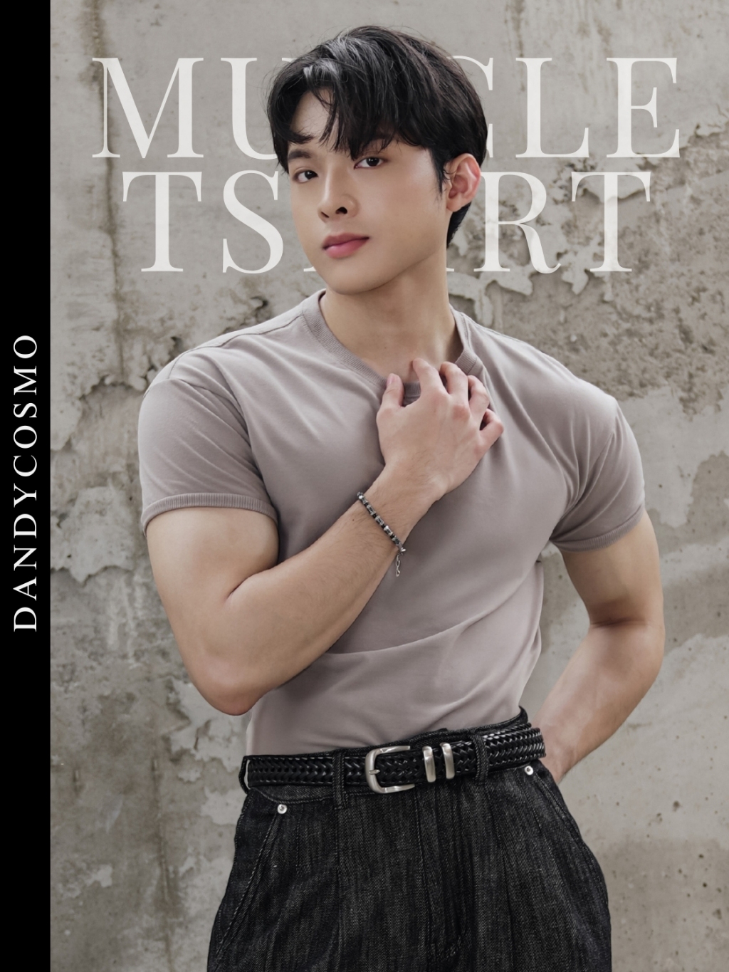 DANDY COSMO | [12สี]เสื้อยืด ปรับสมดุลไหล่ให้ Smart 🔥 Muscle Fit เสื้อ ...