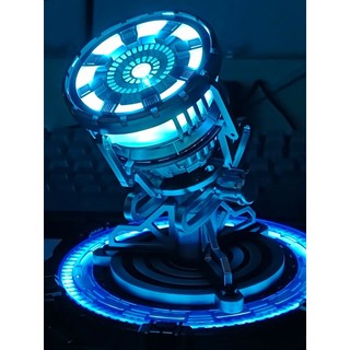 เตาปฎิกรณ์อาร์ค Arc Reactor Iron Man MK 3 & Energy Plate : 1/1 Scale พร้อมฐานวางโชว์ งานค่าย HCMY