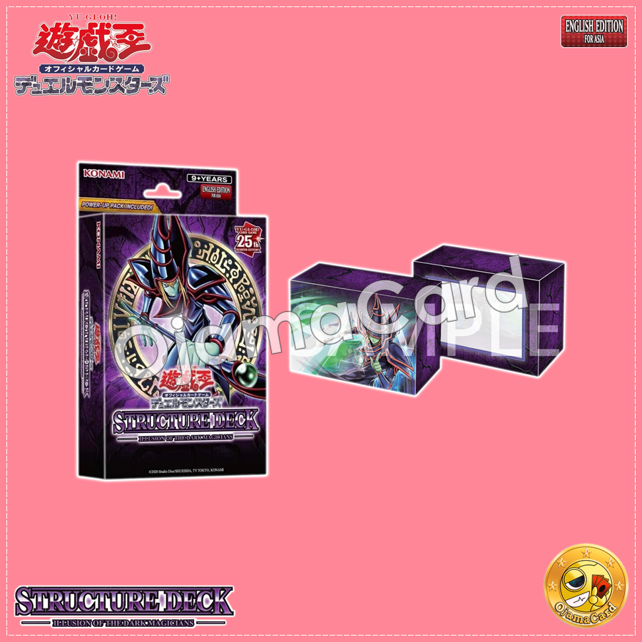 Yu-Gi-Oh! OCG English Edition for Asia  Structure Deck: Illusion of the Dark  Magicians [SDID-AE] | Shopee Thailand