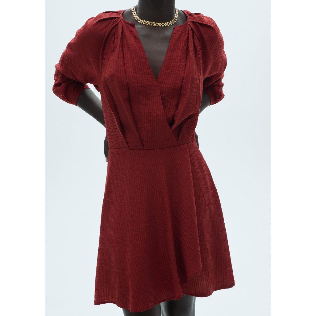 [MANGO] DRESS SELLO-W / เดรส รุ่น DRESS SELLO-W Ref: 77087645