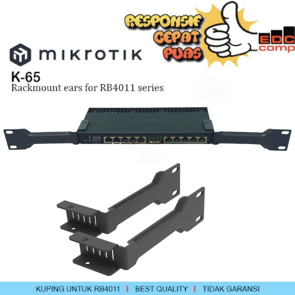 MikroTik Rackmount Ears for RB4011 Series | Shopee Thailand