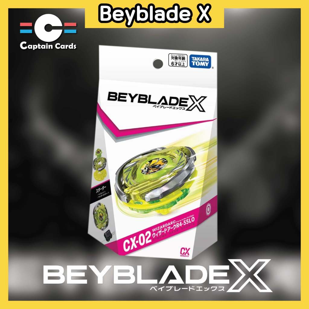 Beyblade X Wizard Arc R4-55LO - Édition Limitée Metal Coat - Envoi Sous 24h