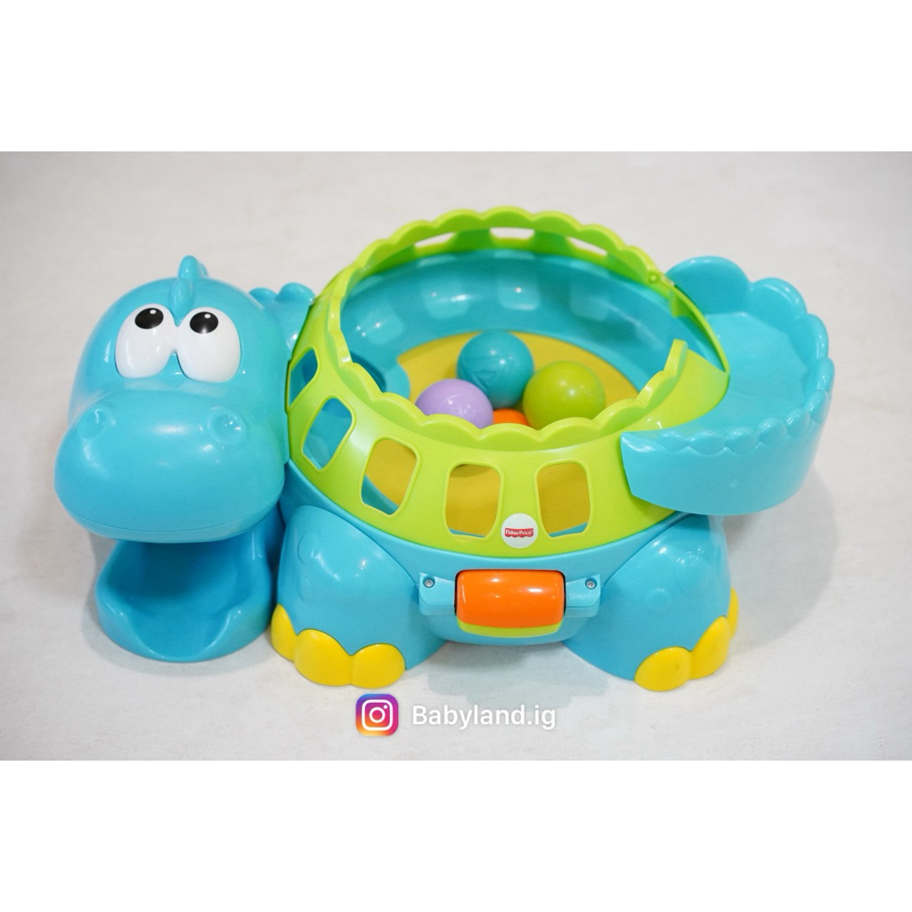 3er-Pack Ersatzbälle Für Fisher-Price Go Baby Go Poppity Pop Musical Dino – Lila, Gelb, Rot