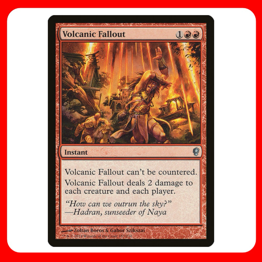 [MTG] Volcanic Fallout [CNS] [RED] [UNCOM] [NORMAL] [ENG] (การ์ดเมจิค ...