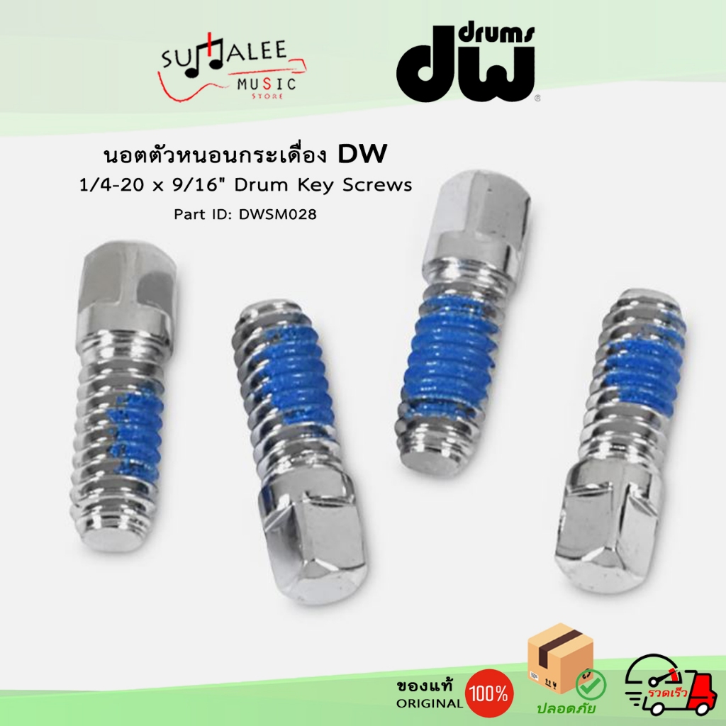 นอตตัวหนอน นอตกระเดื่อง DW 1/4-20 x 9/16