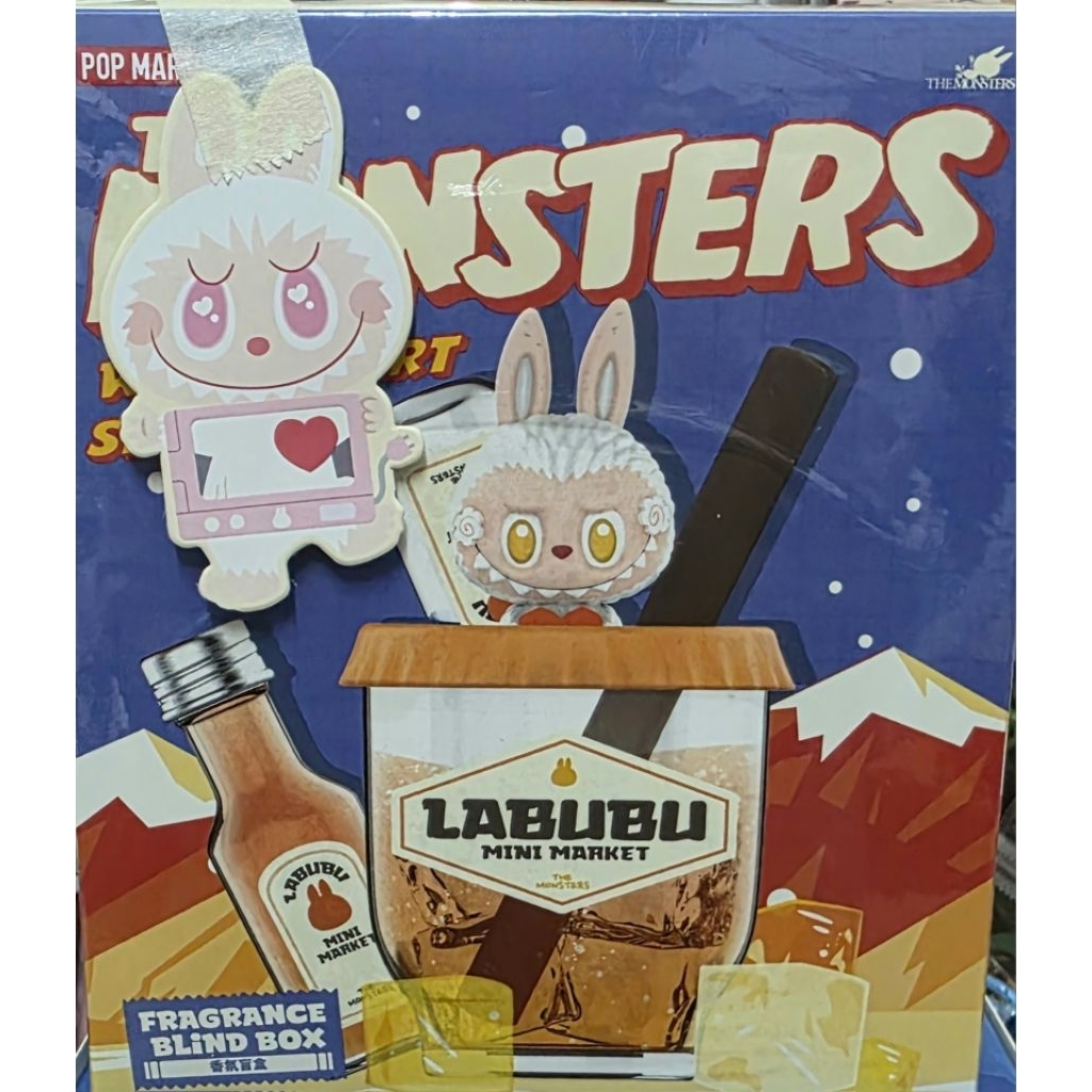 Labubu mini Market The Monsters Wacky Mart Series ❤️Secret