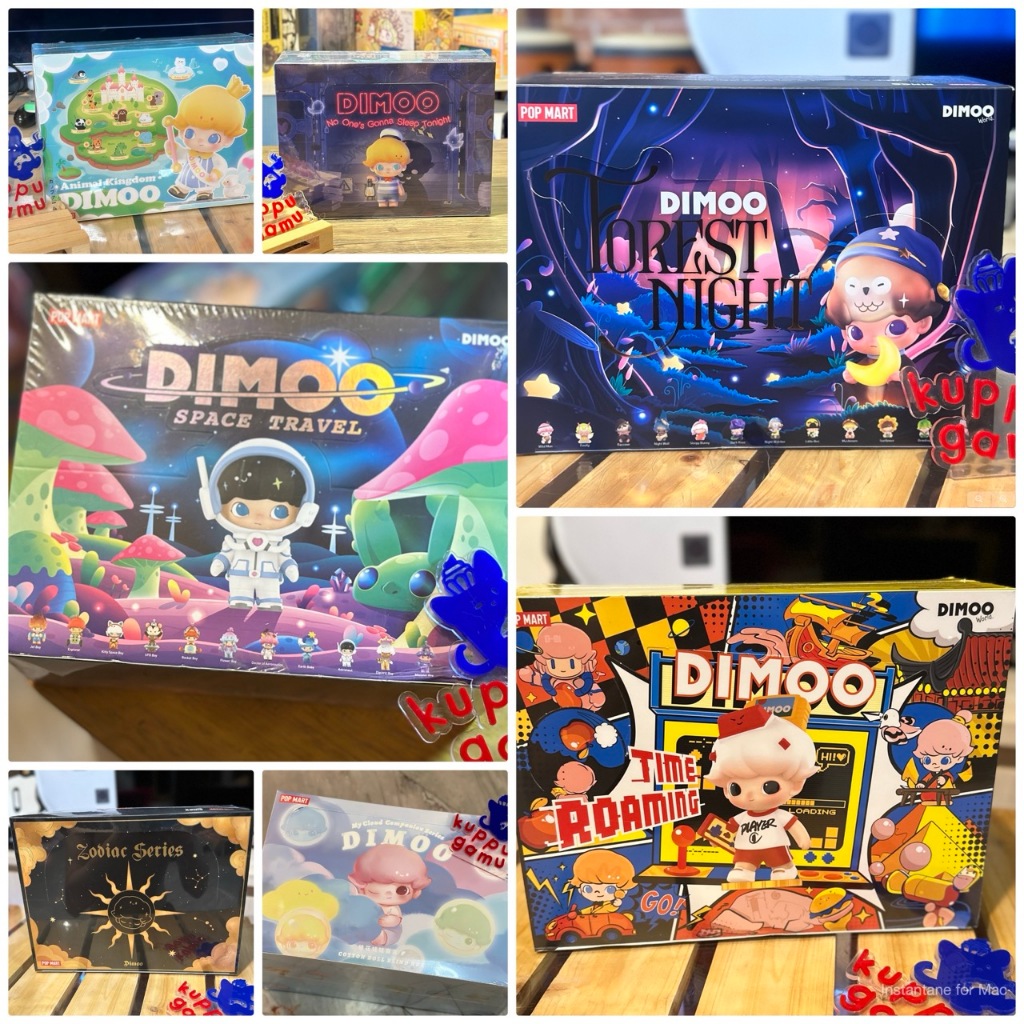 [พร้อมส่งยก Box] DIMOO ดีมู่ แยกกล่อง ยังไม่แกะกล่อง Secret อาร์ททอย ...