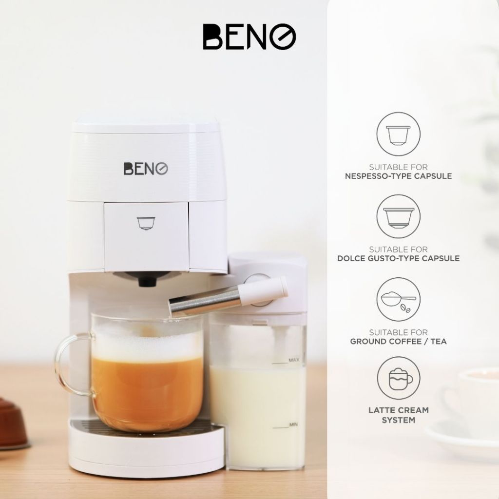 BENO BN3 MILK Touch เครื่องชงกาแฟสด ยี่ห้อไหนดี