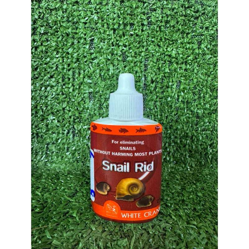 Snail Rid (น้ำยากำจัดหอย ในตู้ปลา อ่างเลี้ยงปลา) ขนาด 25 ml | Shopee ...