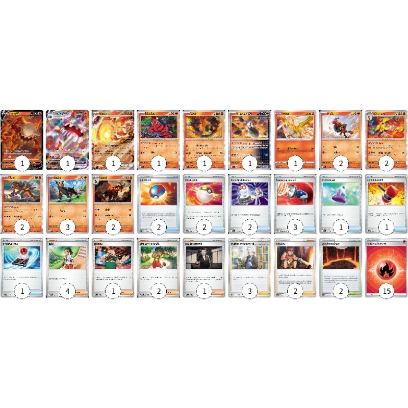 Pokemon TCG - Basic Pokemon V & EX Deck เด็คพร้อมเล่นสำหรับผู้เริ่มเล่น ...