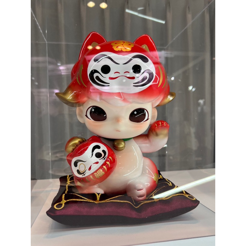 PRE-ORDER] Dimoo maneki neko daruma 400% | Shopee Thailand