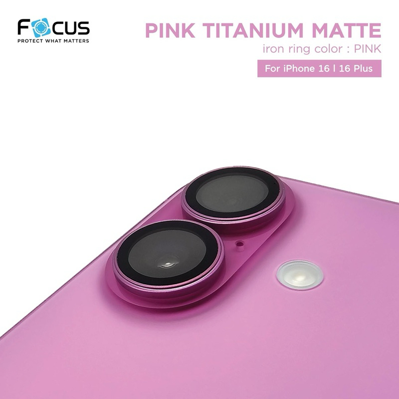 Focus Iron Ring Titanium Matte แหวนกันรอยเลนส์กล้องขอบไทเทเนียมแบบด้าน ...