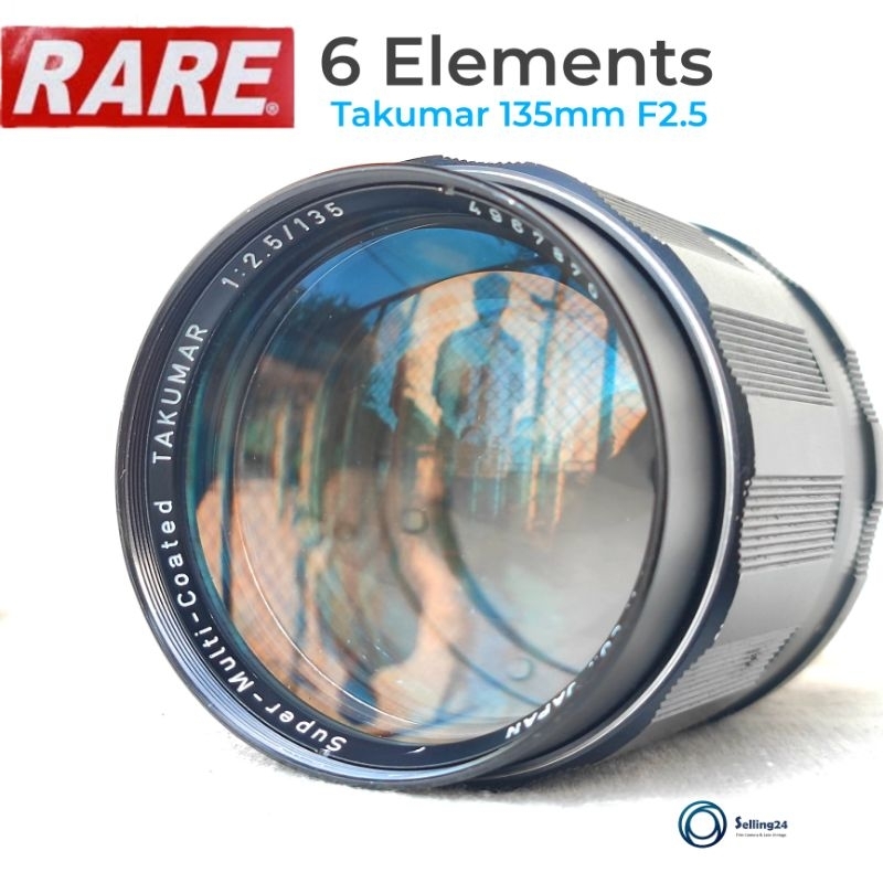 เลนส์มือหมุน ยี่ห้อ Asahi Super Multicoated Takumar 135 mm f2.5