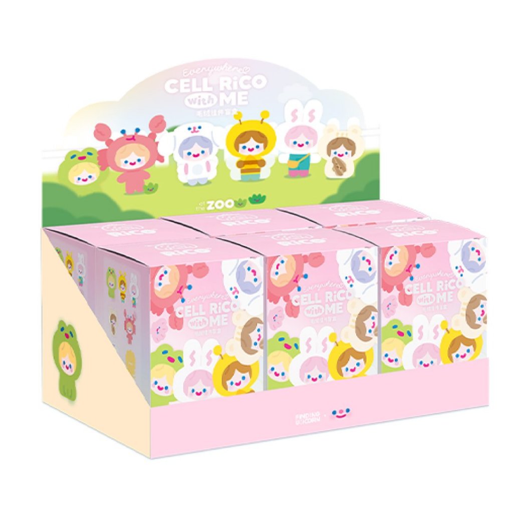 [ยกbox] กล่องสุ่ม ตุ๊กตา พวงกุญแจ FINDING UNICORN CELL RiCO Happy ...