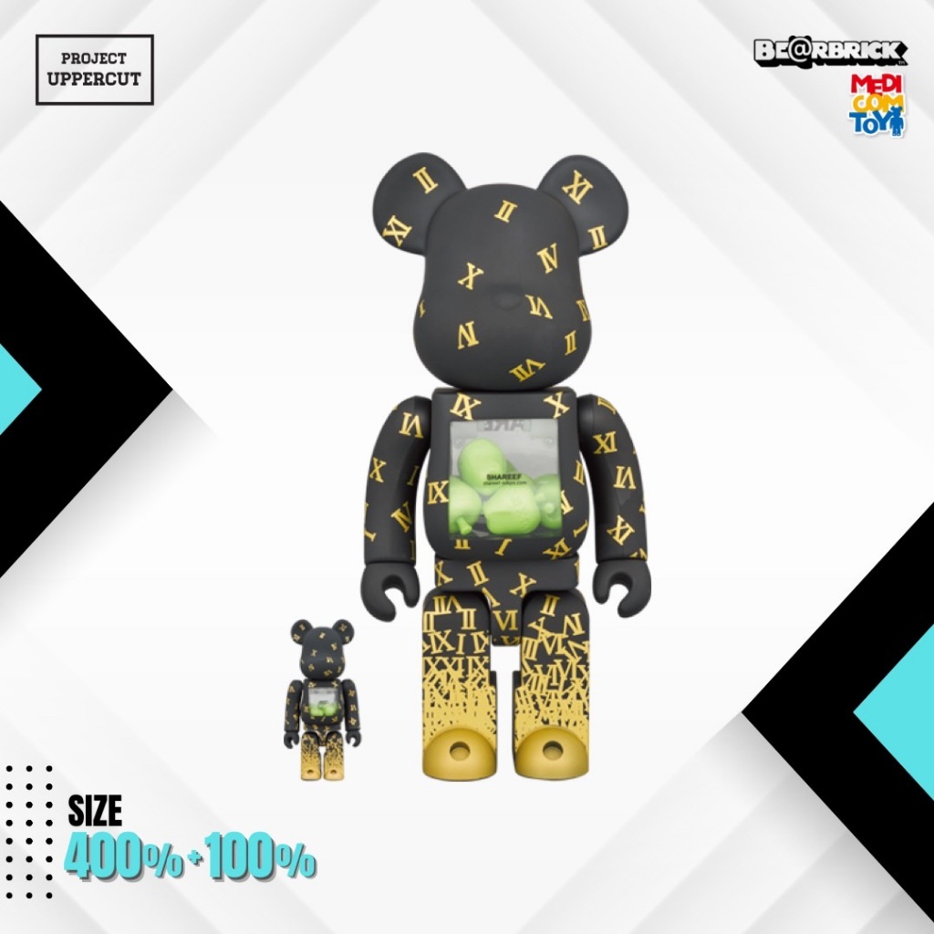 BE@RBRICK SHAREEF 3 100％ & 400％ 新品 SHAREEF be@rbrick